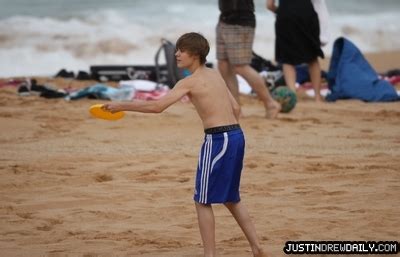 At Beach In Sydney Australia Th April Justin Bieber Photo