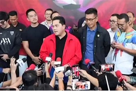 Presiden Intervensi Pemilihan Ketua Umum PSSI Karena Ada Erick Thohir