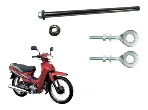 Eixo Roda Traseira Esticador Corrente Yamaha Crypton T 105