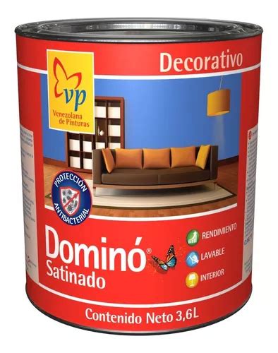 Pintura Caucho Satinado Domino Blanco Durazno Galon MercadoLibre