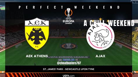 AEK ATHENS Vs AJAX Prediction UEFA Europa League 23 24 4K60 FIFA23