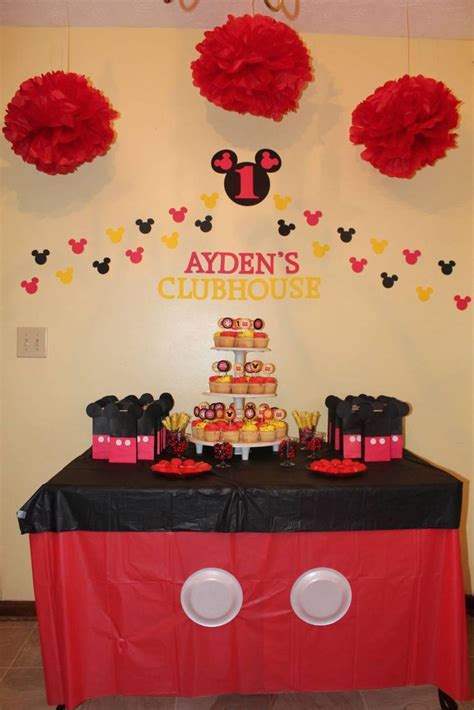 Pin By Jackie Ball On Party Ideas Mickey Mouse Parties Mickey Mouse