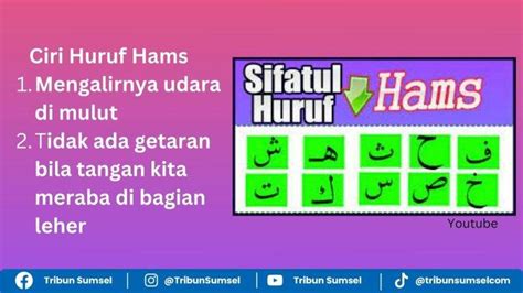 Huruf Hams Adalah Mengenal Sifat Huruf Hijaiyyah Yang Mengalir