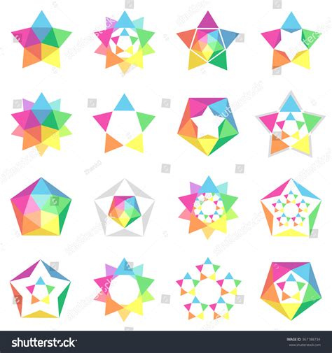 pointed shapes images stock  vectors shutterstock