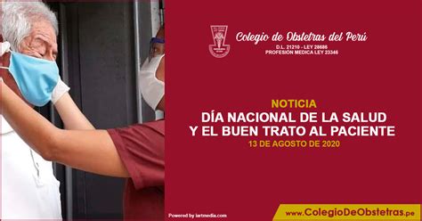 D A Nacional De La Salud Y El Buen Trato Al Paciente Colegio De