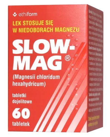 Slow Mag Lek Magnez Niedob R Magnezu Tabletek Allegro Pl