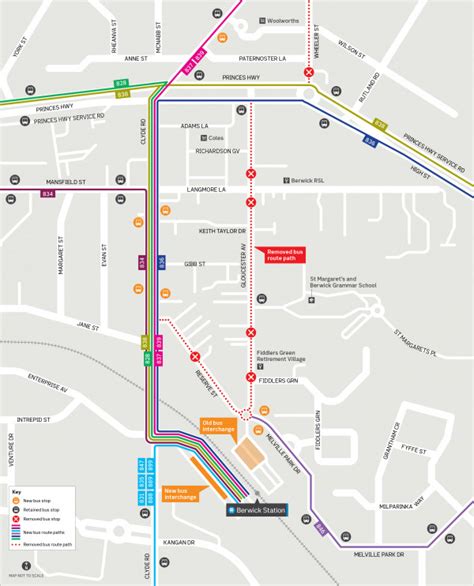 Changes to Berwick Station Bus Interchange - Public Transport Victoria