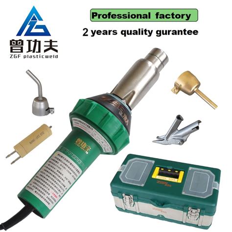 2000W Plastic Welder PVC Membrane Heat Gun With Auto Cooling Hot Air