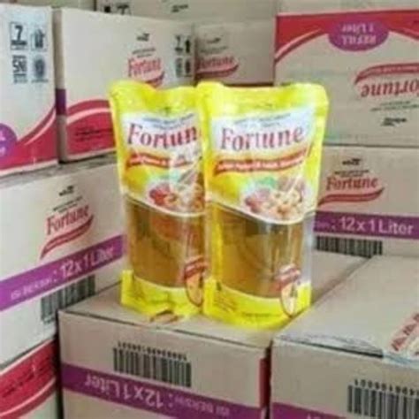 Jual Minyak Goreng Fortune 1 Liter 1 Dus Shopee Indonesia