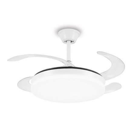 Ventilador De Techo Led Retr Ctil Isabella L Motor Dc Blanco Smart Home