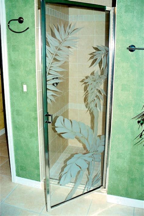 Showers Etched Shower Glass Etched Glass Etched Glass Design By Premier Etched Glass