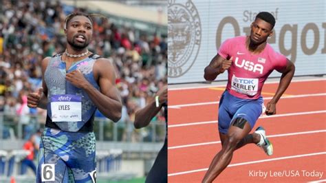 Can Noah Lyles Fred Kerley Stay On Track For Sprint Doubles Usas