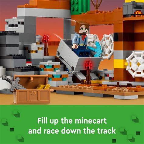 LEGO 21263 Minecraft The Badlands Mineshaft Building Toy Set