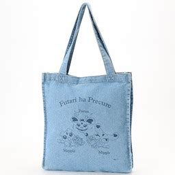 Futari Wa Pretty Cure Mepple Mipple Porun Tote Bag Sax Marui