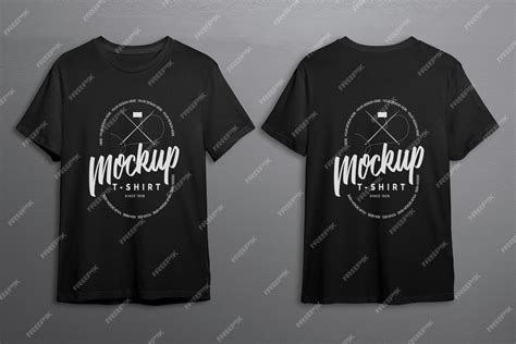 Premium PSD | T shirt mockup design psd