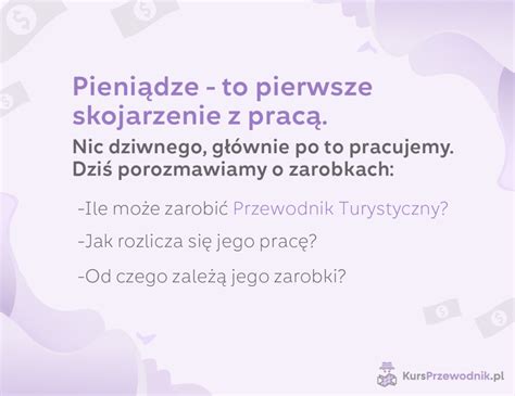 Ile Zarabia Przewodnik Turystyczny Od Czego Zale Zarobki