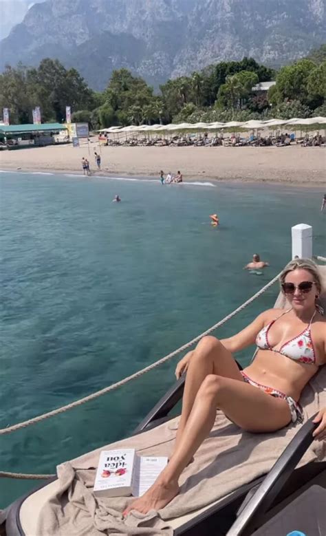 Corrie S Tina O Brien Wows Fans As She Strips Off To Tiny String Bikini