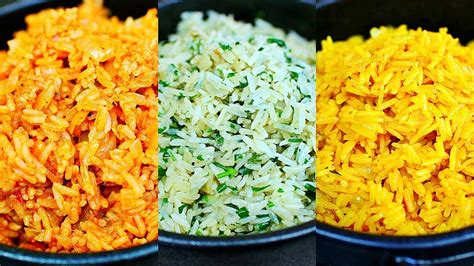 3 Amazing Rice Recipes - Easy Rice Side Dishes - Simple Cooking Recipes