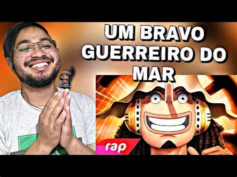 React Rap Do Usopp One Piece Um Bravo Guerreiro Do Mar Nerd Hits