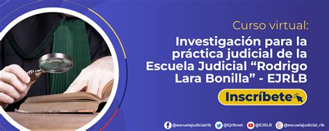 Curso Virtual Investigación Para La Práctica Judicial De La Escuela