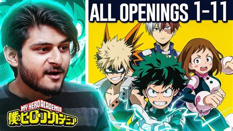 First Time Reacting To My Hero Academia Boku No H R Akademia All