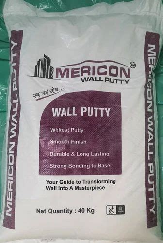 Fulton Drymix Vadodara Wall Putty And Mericon Wall Putty