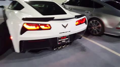 C7 Corvette Grand Sport Exhaust Sound Start Uprevs Youtube