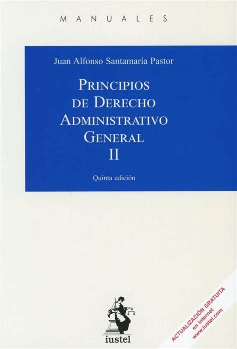 Principios De Derecho Administrativo General Dialnet