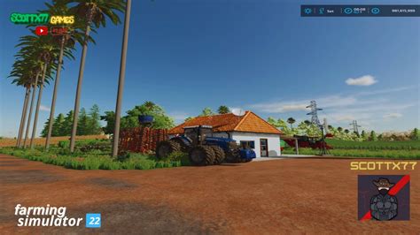 LIVE ON JOGANDO Farming Simulator 22 YouTube