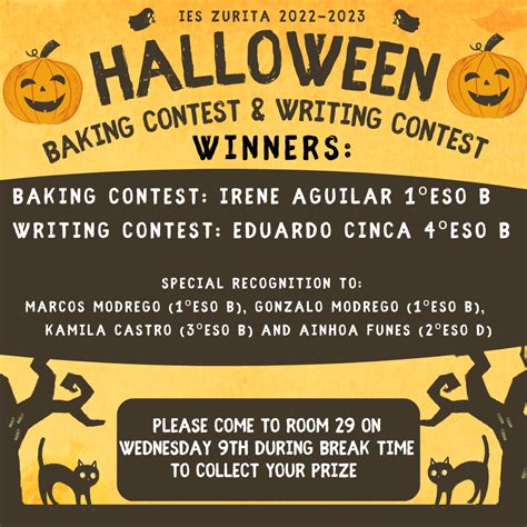 Halloween Contest Winners and Special Recognition Awards – Jzurita