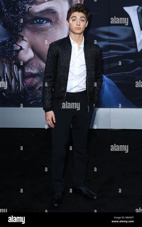 Westwood Los Angeles Ca Usa October 01 Asher Angel At The World Premiere Of Columbia