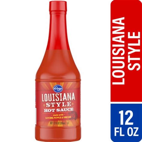 Kroger Louisiana Style Hot Sauce Fl Oz Kroger