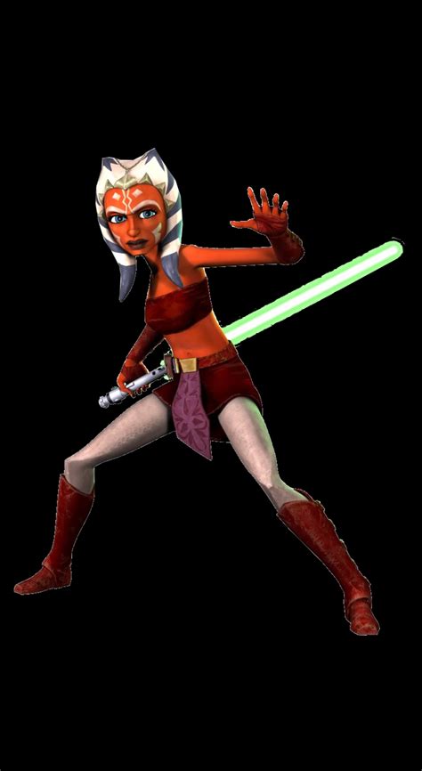 Ahsoka From Season 7 Of The Clone Wars