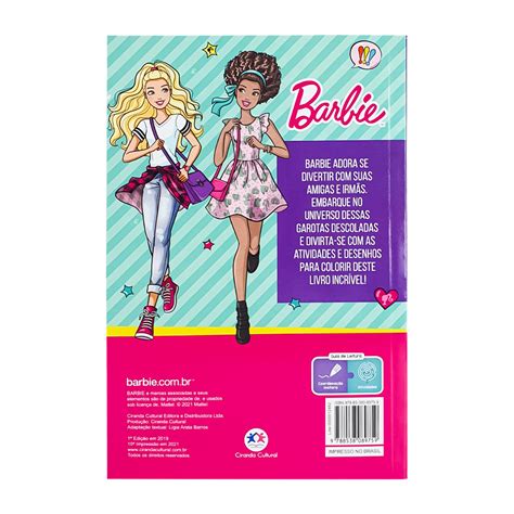 365 Atividades E Desenhos Para Colorir Barbie Ciranda Cultural