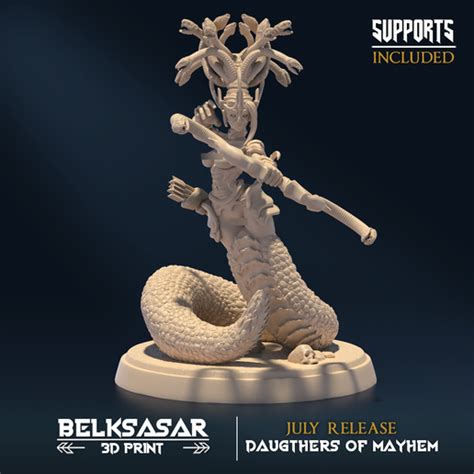 Mayhem Stalkers E Nude STL File For 3D PrintingCults