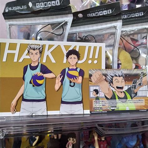 Assorted Official Anime Merch Jujutsu Kaisen Kuroko No Basuke Haikyuu