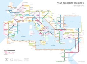 Roman Empire Roads Map | Wondering Maps