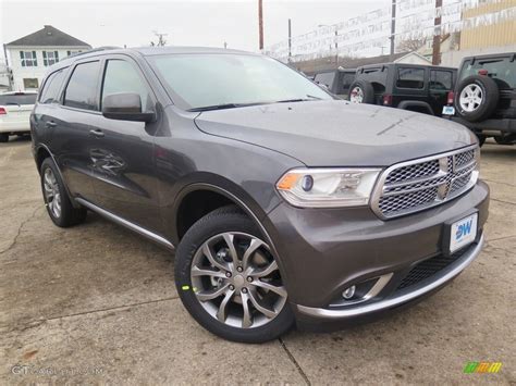 2018 Bruiser Gray Dodge Durango Sxt Awd 124477019 Car