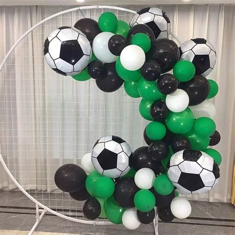 Ballonnenboog Voetbal 95 Stuks Decoratiepakket Ballonnen Verjaardag