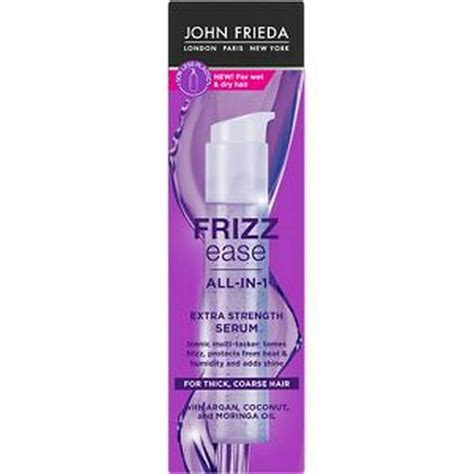 John Frieda Frizz Ease Extra Strength Hair Serum Anti Frizz Nourishing Treatment For Thick