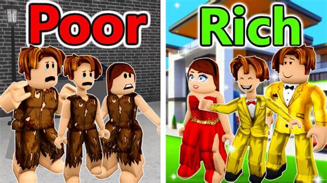 Roblox Brookhaven 🏡rp Rich And Poor Roblox Movies Youtube