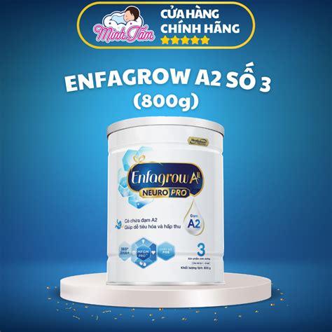 Sữa Enfagrow A2 NeuroPro số 3 800g Shopee Việt Nam