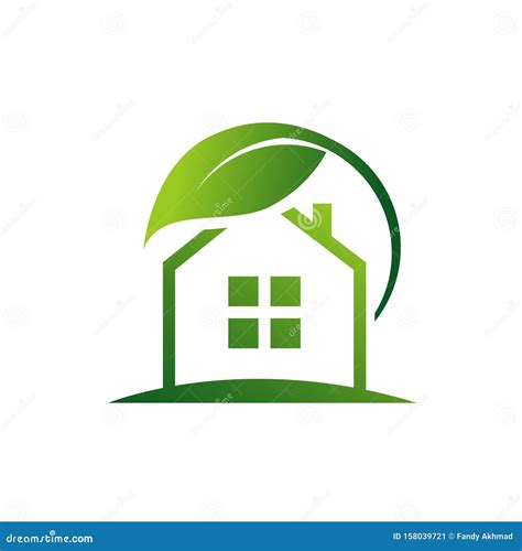 Green Building Icon Vector Illustration | CartoonDealer.com #45748382