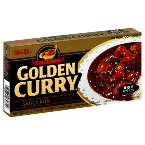 S B Hot Golden Curry Sauce Mix 8 46 Oz Kroger