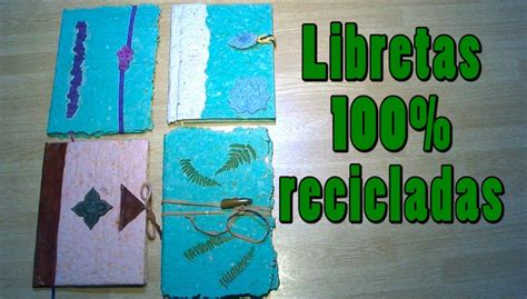 023 Reciclar Papel Libretas 100 Recicladas Libretas Recicladas