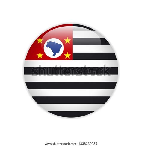 Flag Bandeira Do Estado De Sao Stock Vector Royalty Free 1338330035 Shutterstock