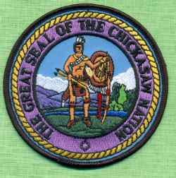 The Great Seal Of The Chickasaw Nation (12 colors) – VolkSStorm.com