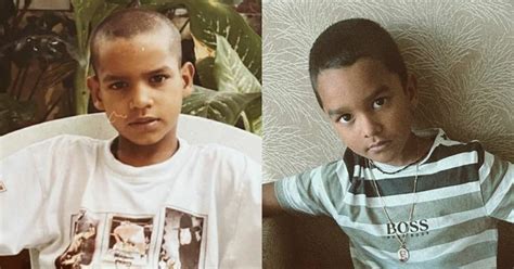 Shikhar Dhawan Compares His Childhood Picture With Zoravar