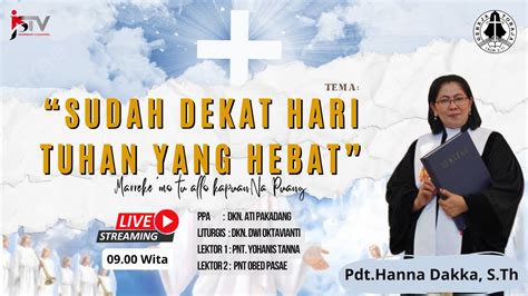 LIVE IBADAH HARI MINGGU GEREJA TORAJA JEMAAT SUDIANG 18 11 2023