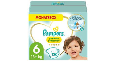 Pampers Premium Protection Extra Large Grösse 6 13 Kg Monatsbox